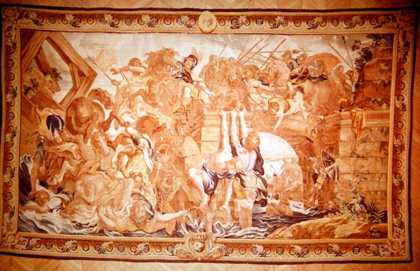 The Battle of Milvian Bridge by Peter Paul after Rubens