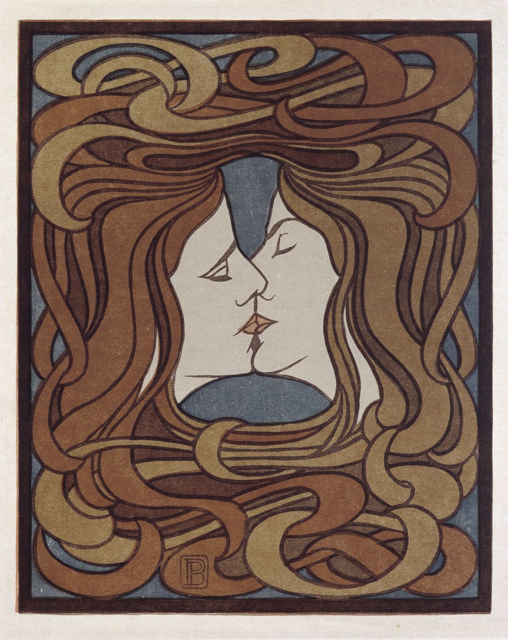 The Kiss by Peter Behrens