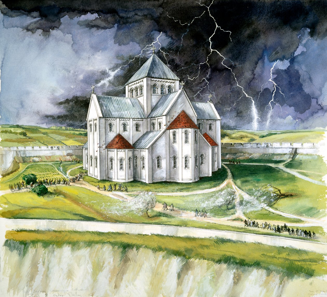 Old Sarum by Peter Dunn