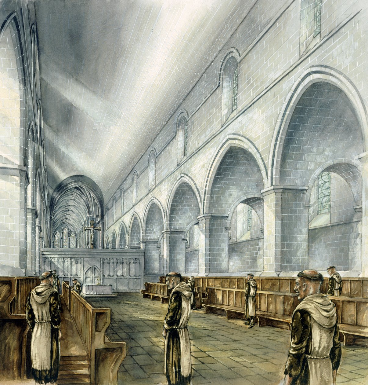 Rievaulx Abbey by Peter Dunn