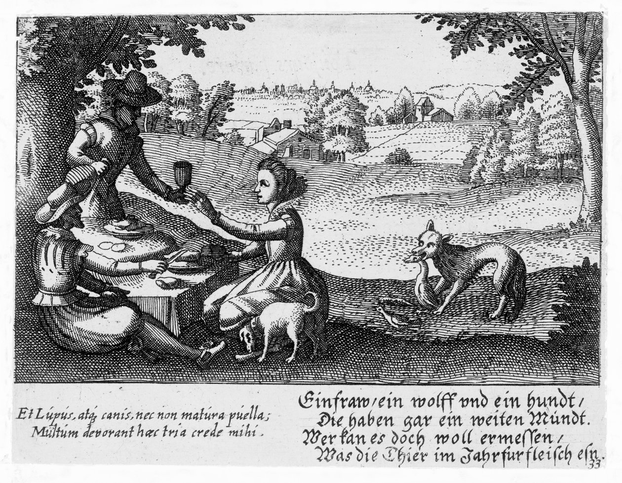 A Picnic by Peter I Rollos