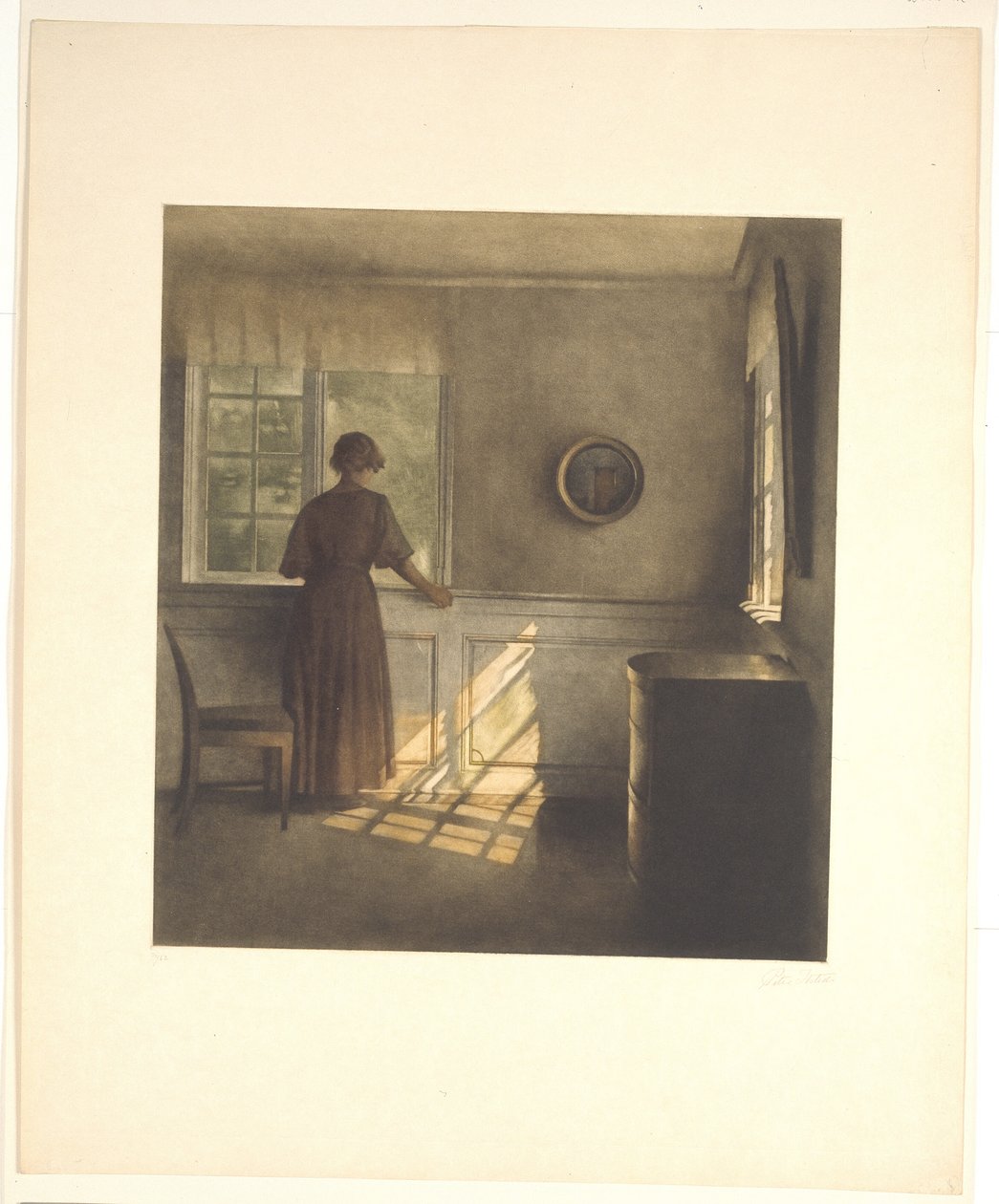 Morning Sun by Peter Vilhelm Ilsted