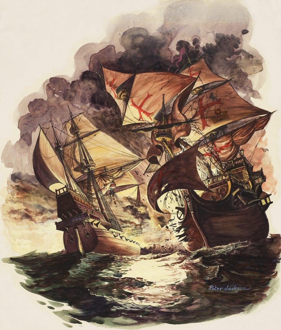 The Spanish Armada by Peter Jackson