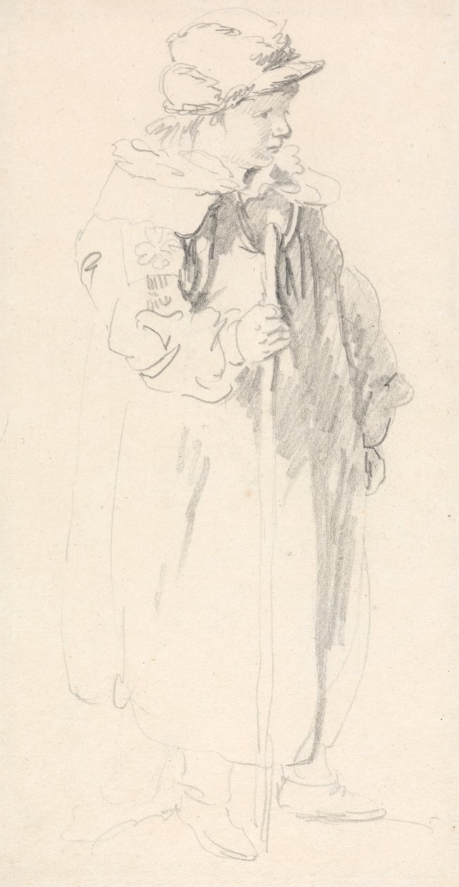 Boy in a Smock by Peter La Cave