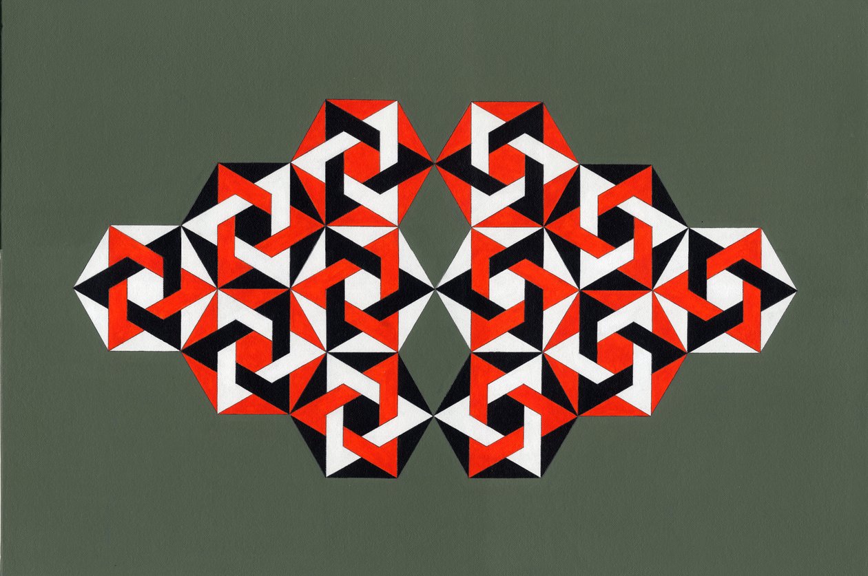 Hexagrams, 2009 by Peter McClure