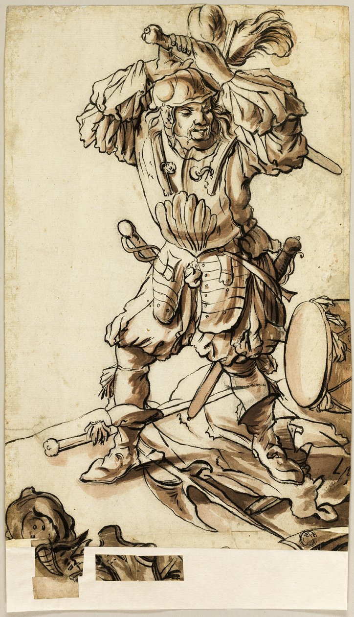 A Landsknecht by Peter Paul Rubens