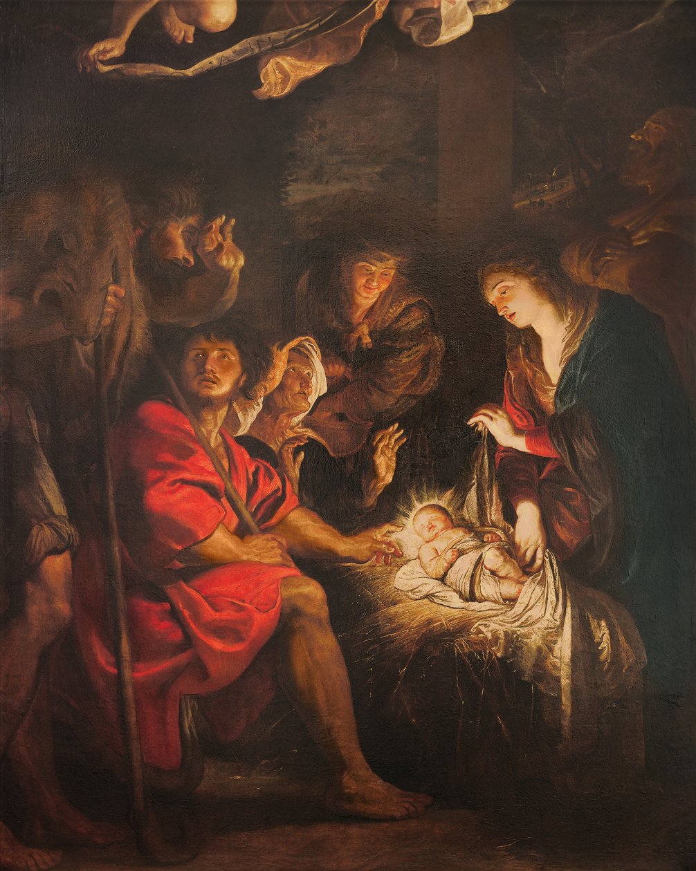 Adoration of Shepherds by Peter Paul Rubens