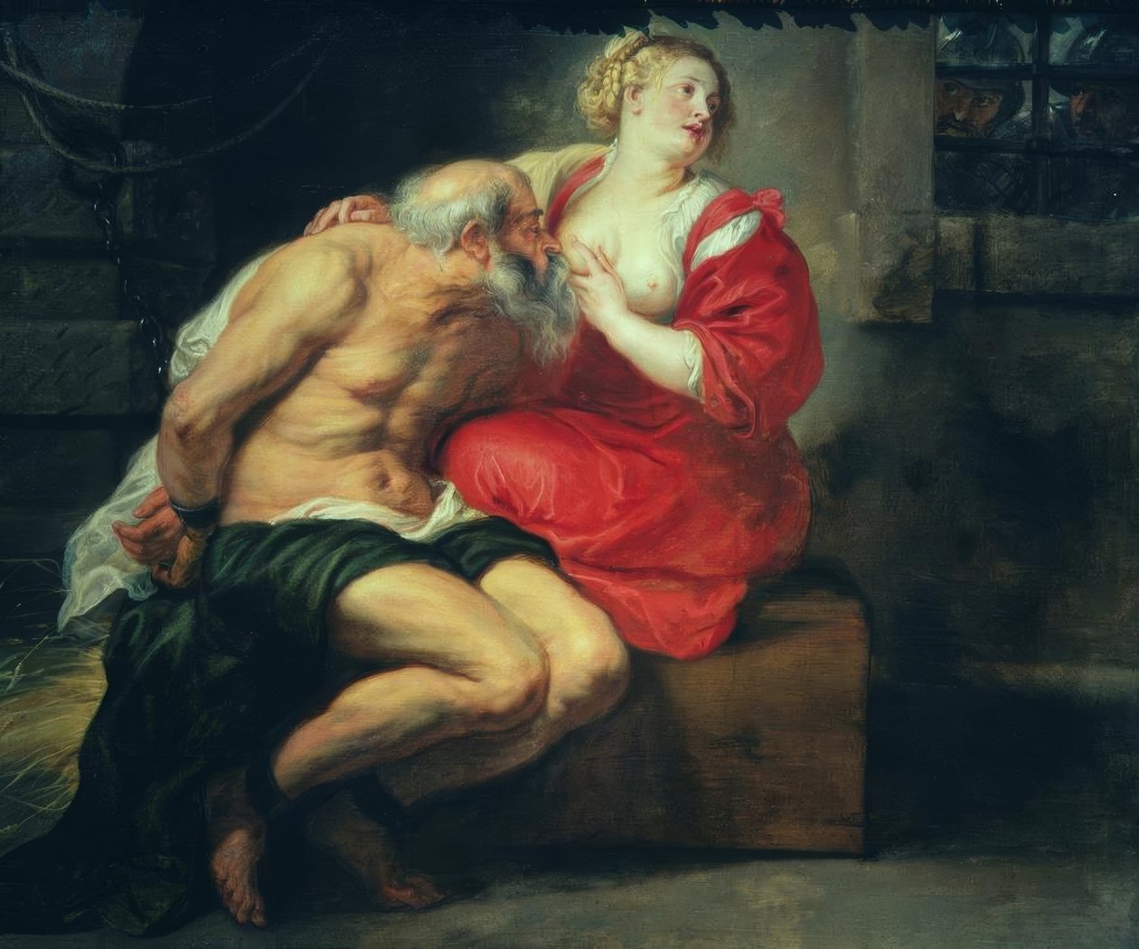 Cimon and Pero by Peter Paul Rubens