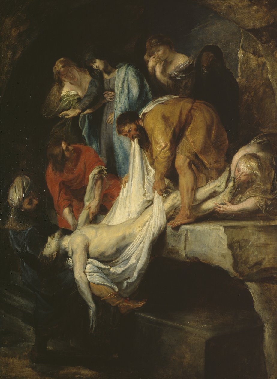 Entombment by Peter Paul Rubens