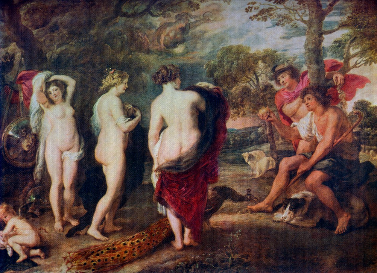 The Judgment of Paris, c. 1635-1638, 1912 by Peter Paul Rubens