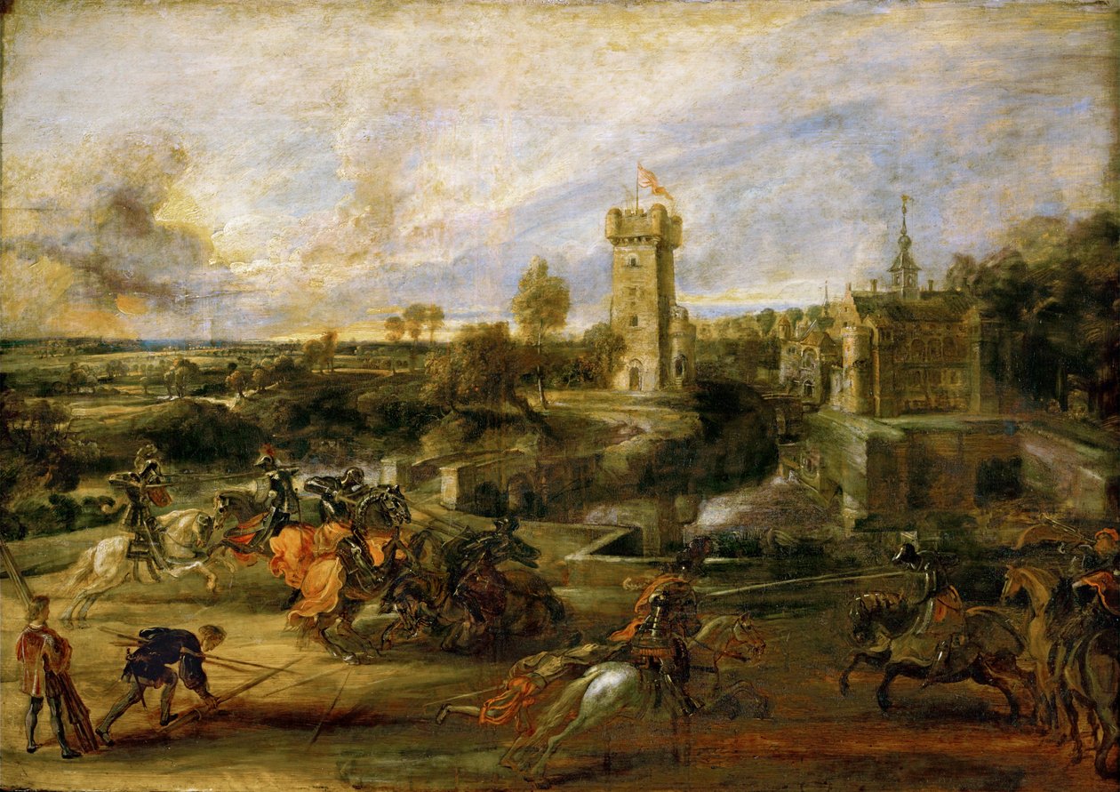 The Tournament by Peter Paul Rubens