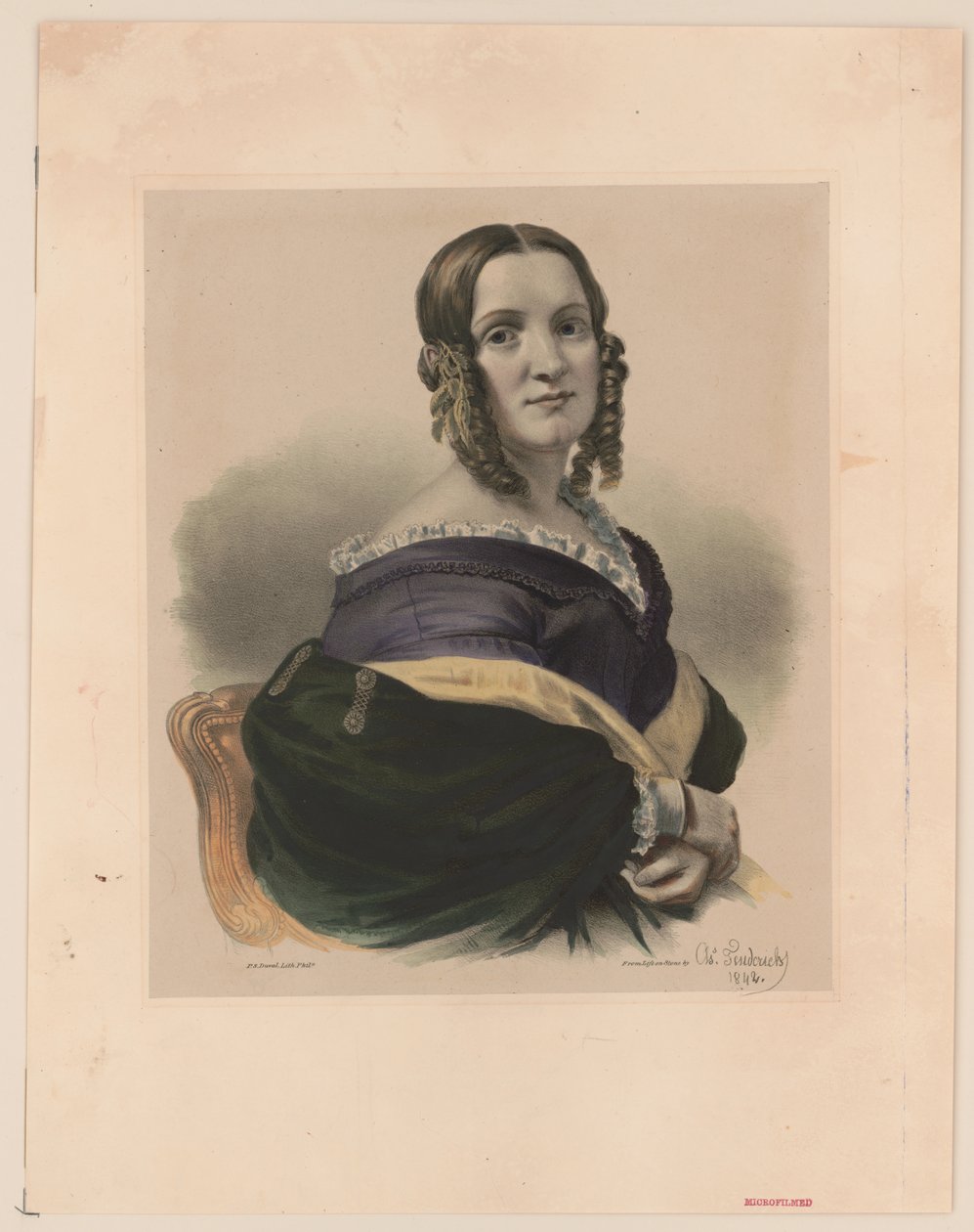 Angelica Van Buren by Peter S. Duval