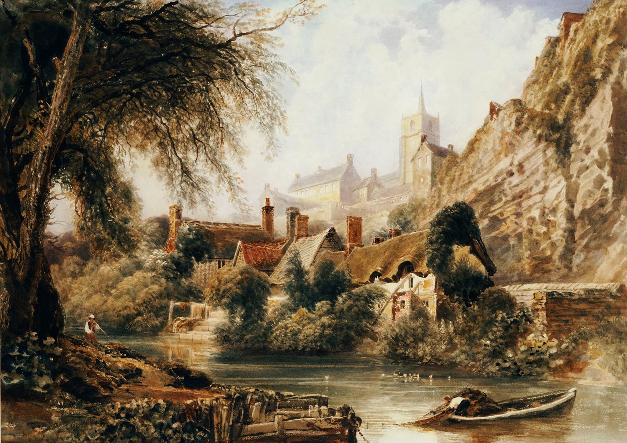 Knaresborough by Peter de Wint