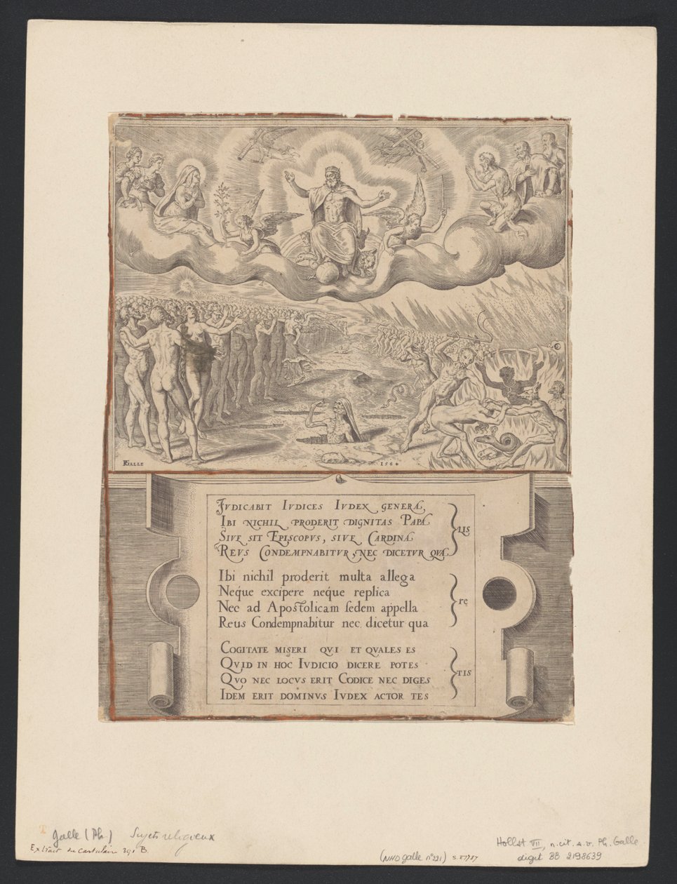 The Last Judgement by Philip Galle