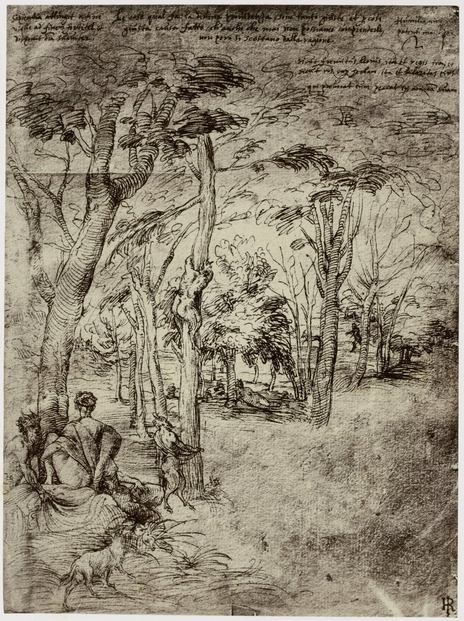 Titian, Design for a Picture by Philip Henry Delamotte