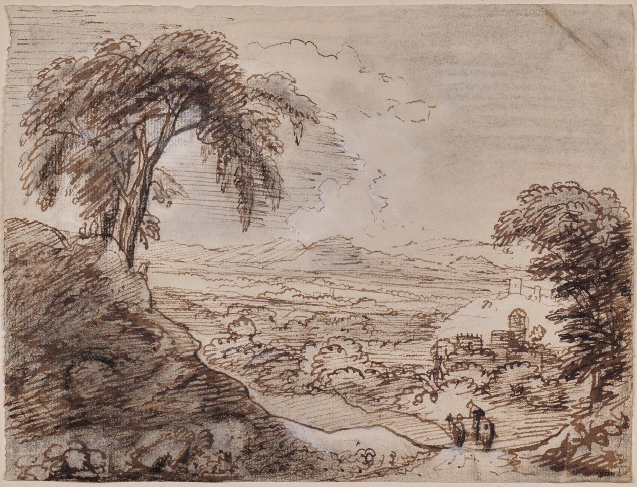 Landscape by Philip Vandyke Brown