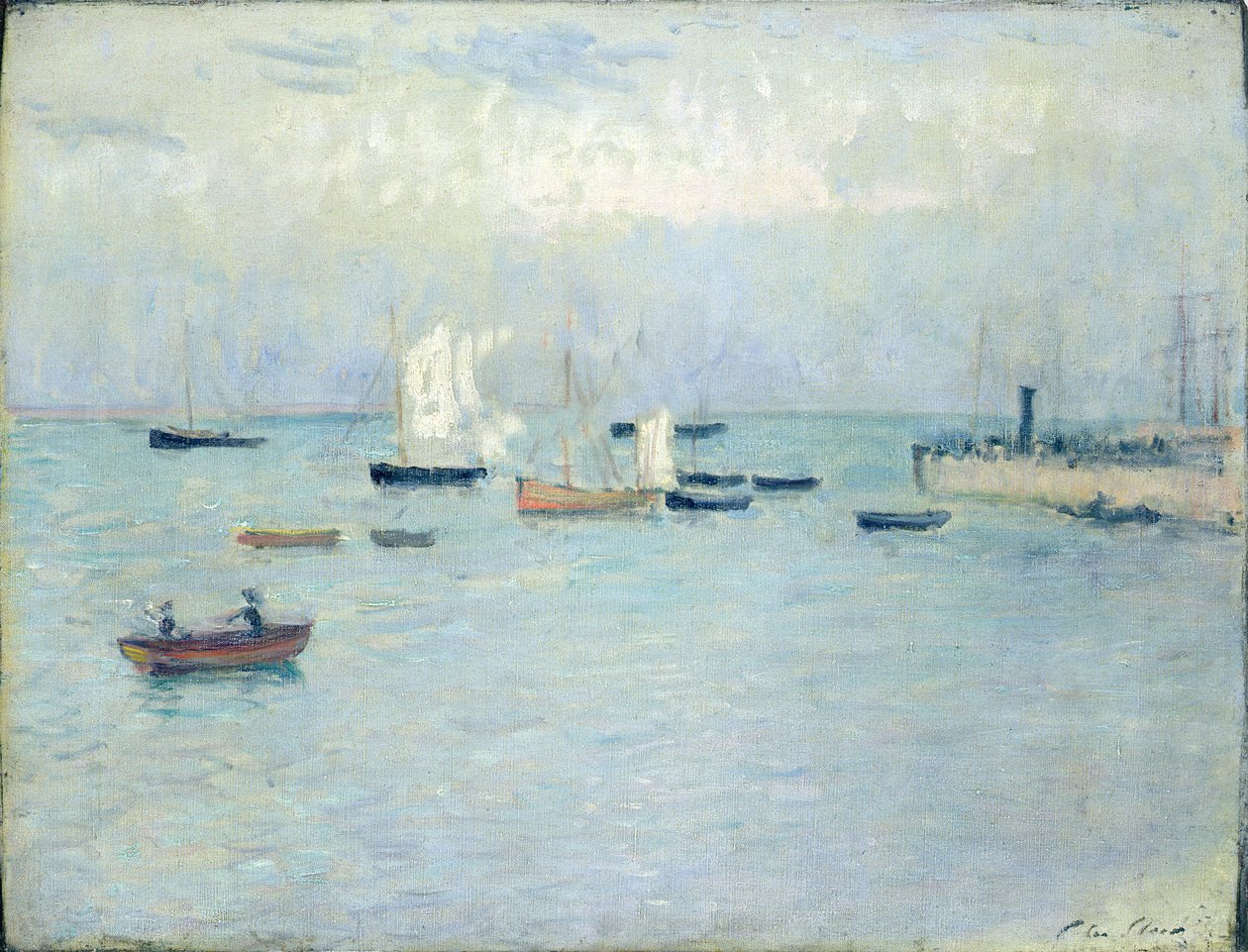 Poole Harbour by Philip Wilson Steer