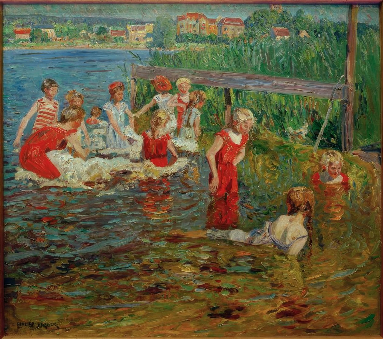 Bathing Fun by Philipp Franck