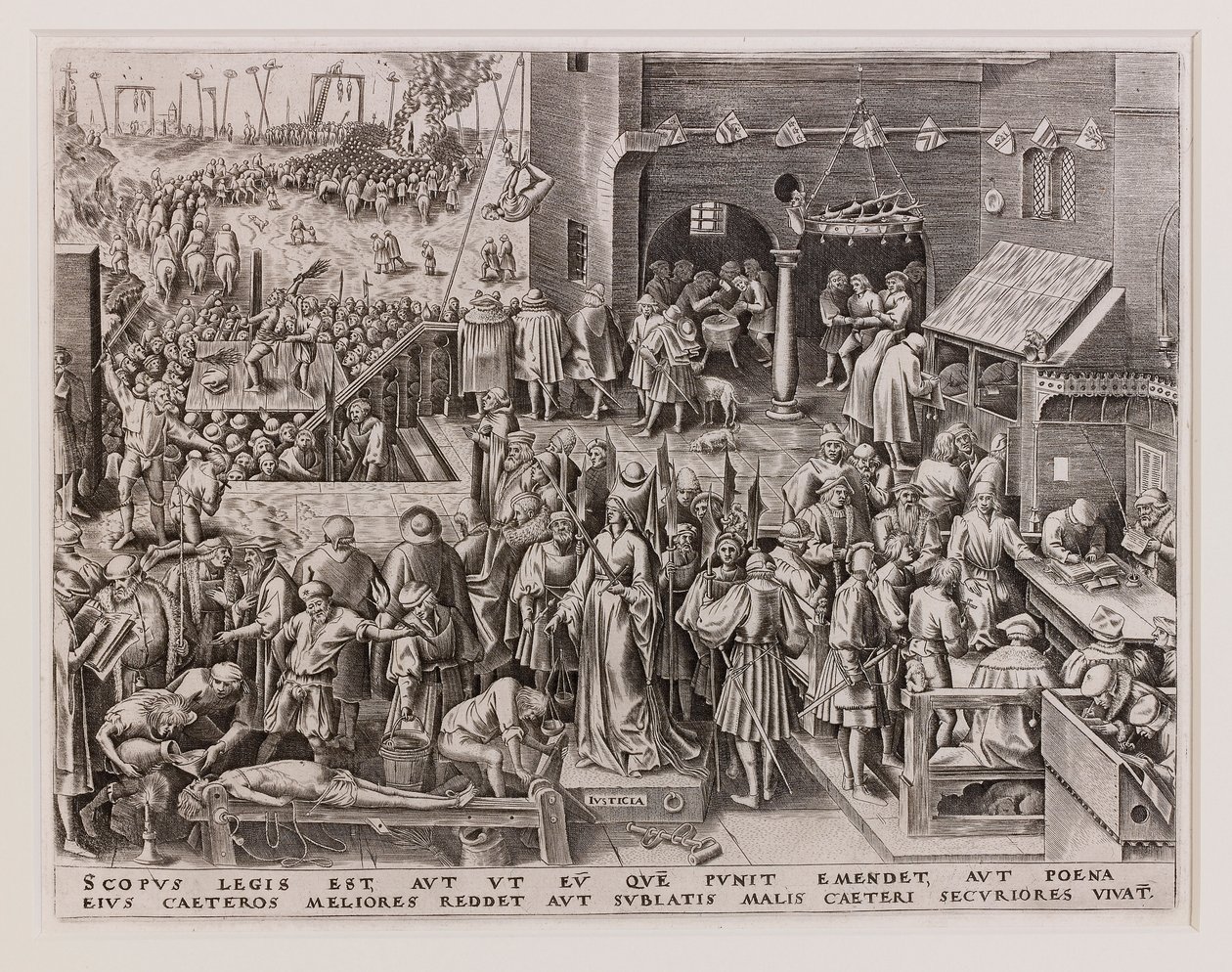 Justice (c. 1560) by Philipp Galle