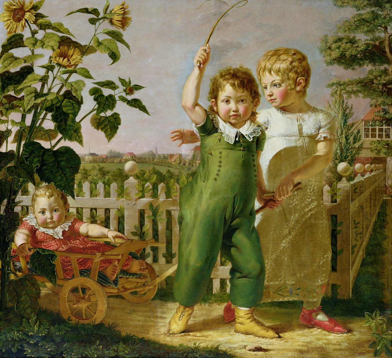 The Hulsenbeck Children, 1806 by Philipp Otto Runge