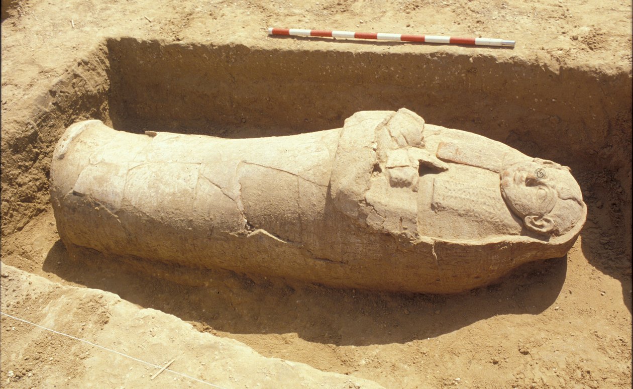 Anthropoid sarcophagus by Phoenician