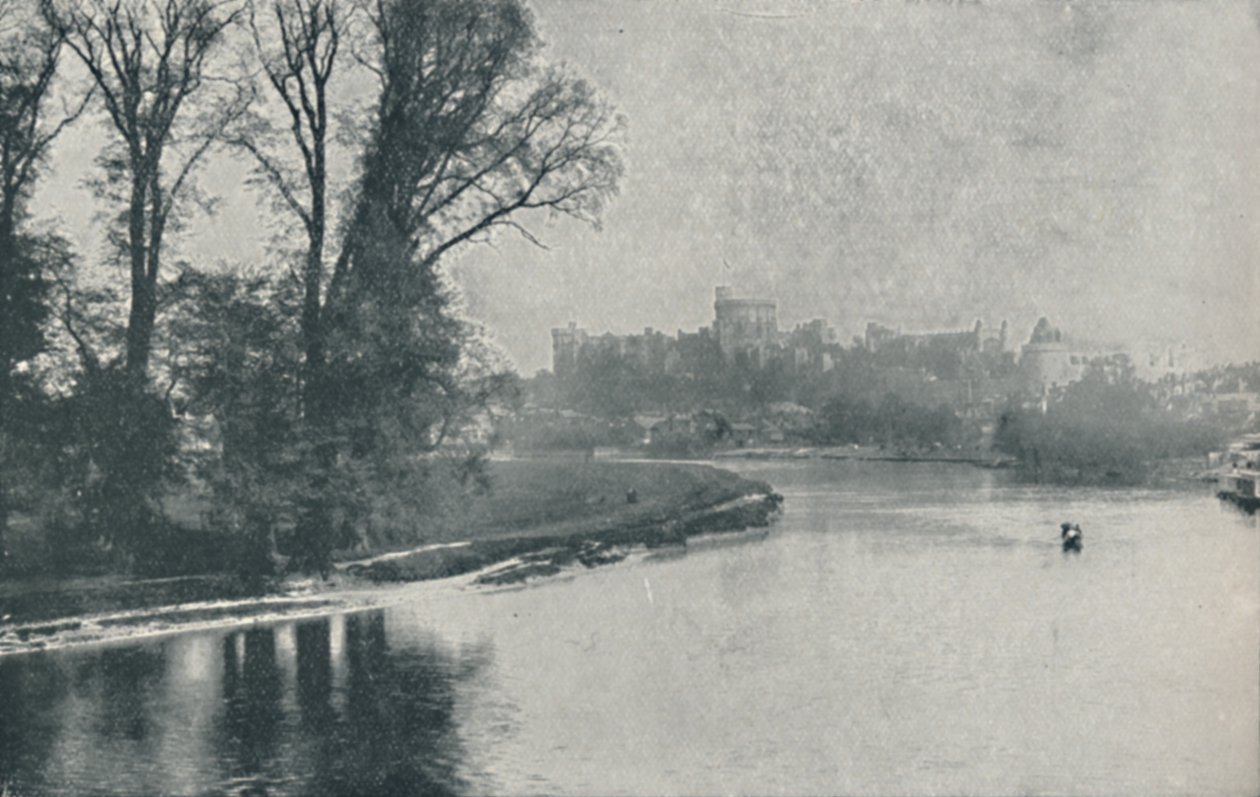 Windsor Castle, 1910 by Photochrom Co Ltd of London