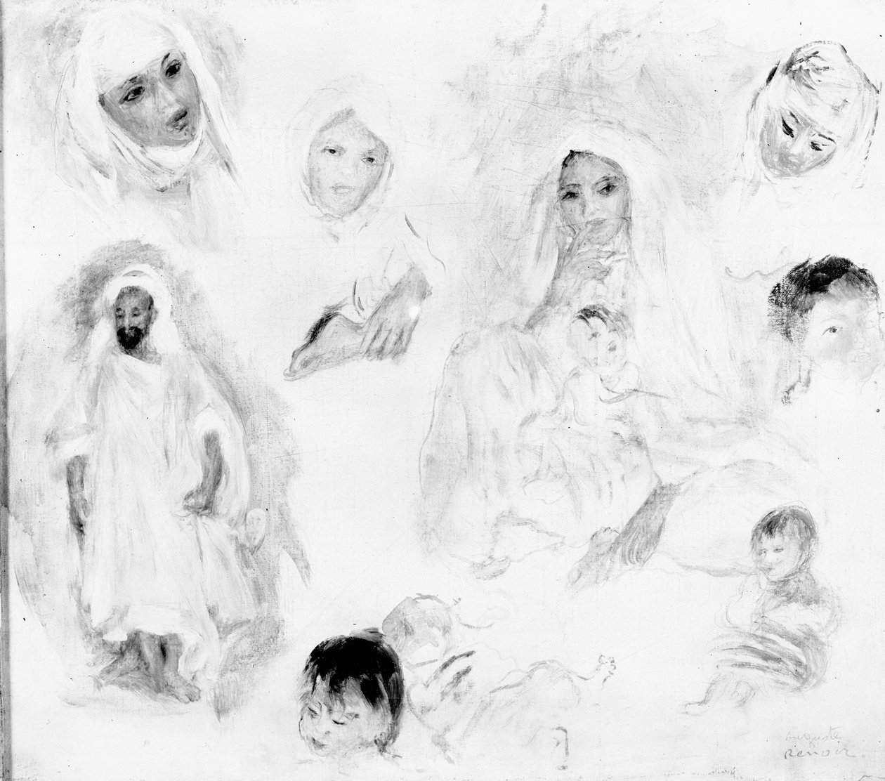 Arabs by Pierre Auguste Renoir
