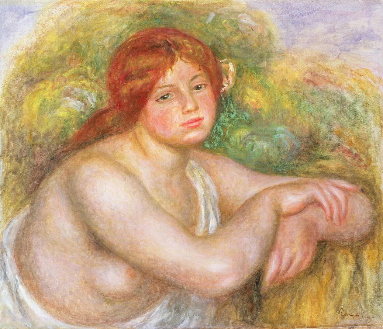 Bust of Nude by Pierre Auguste Renoir