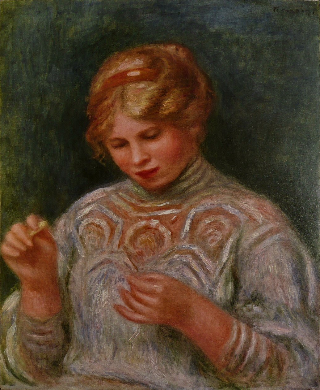 Frivolity by Pierre Auguste Renoir