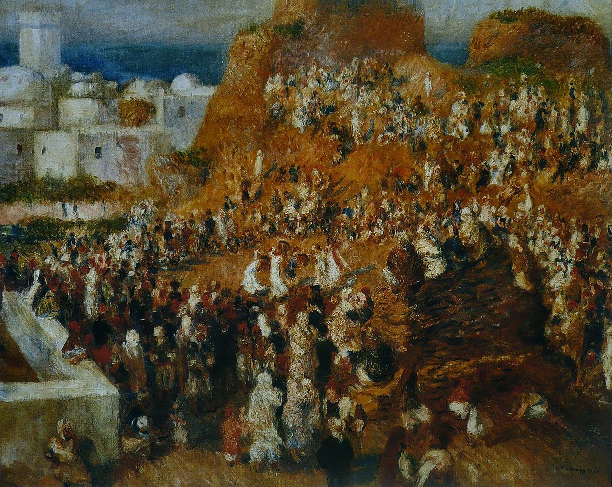 The Mosque by Pierre Auguste Renoir