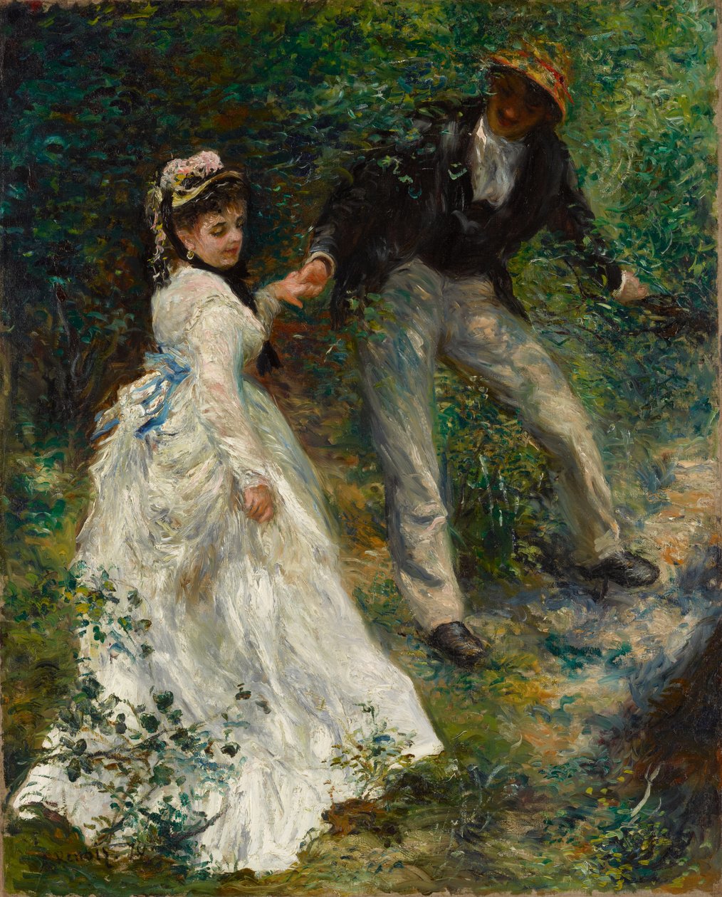 The Walk by Pierre Auguste Renoir