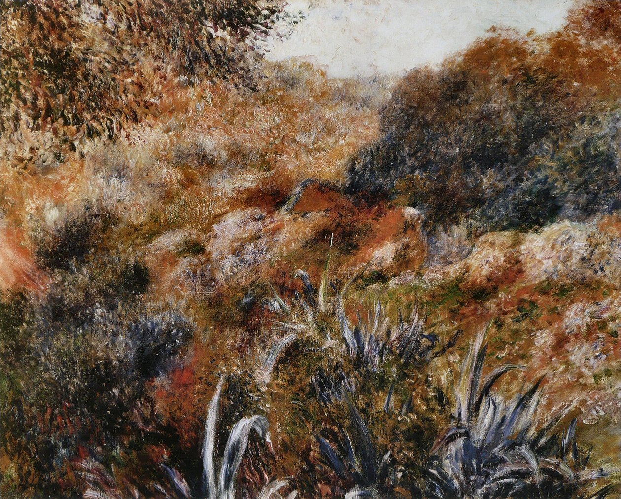 Algerian Landscape by Pierre Auguste Renoir