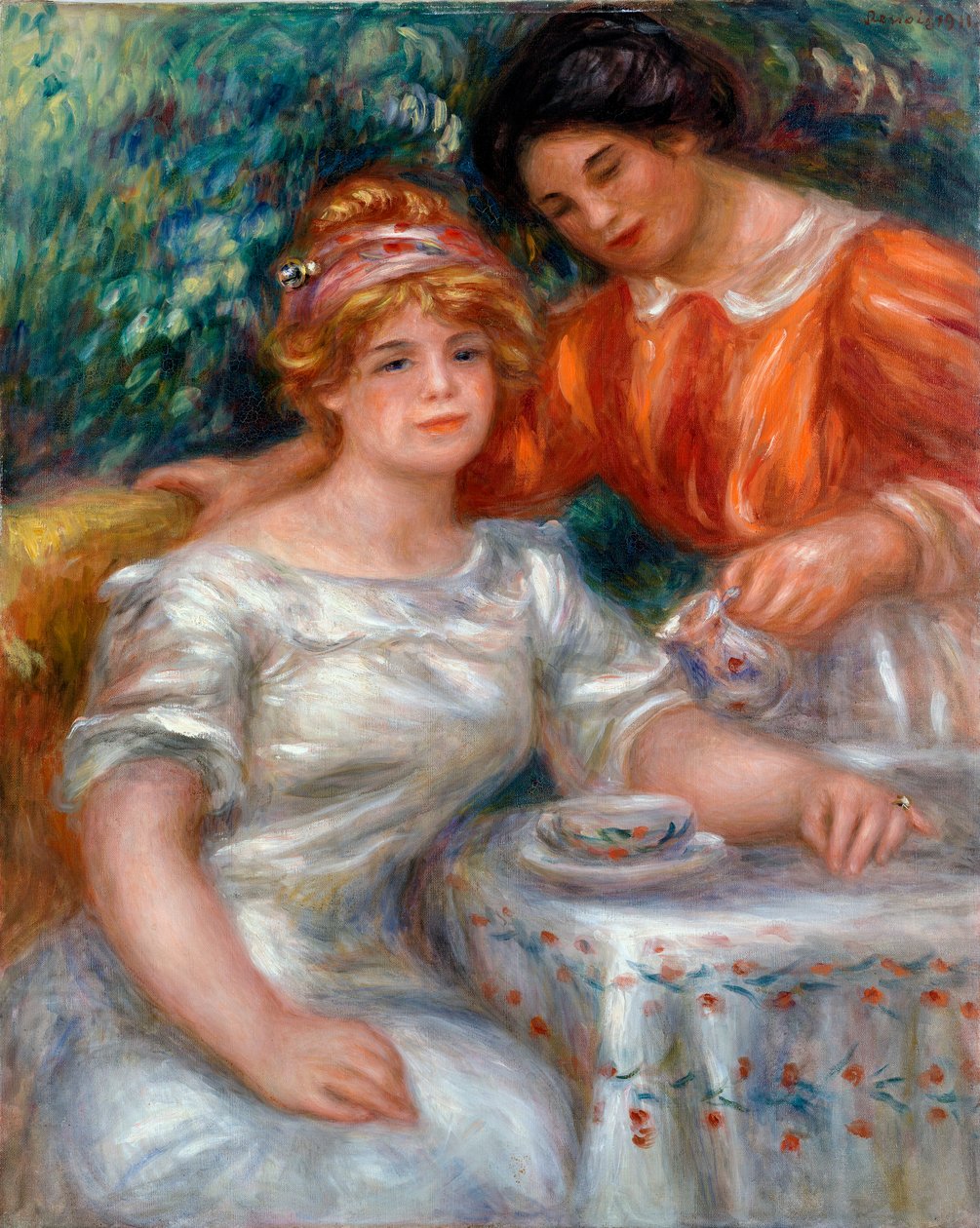 Portrait of Miss Amélie Diéterle by Pierre Auguste Renoir