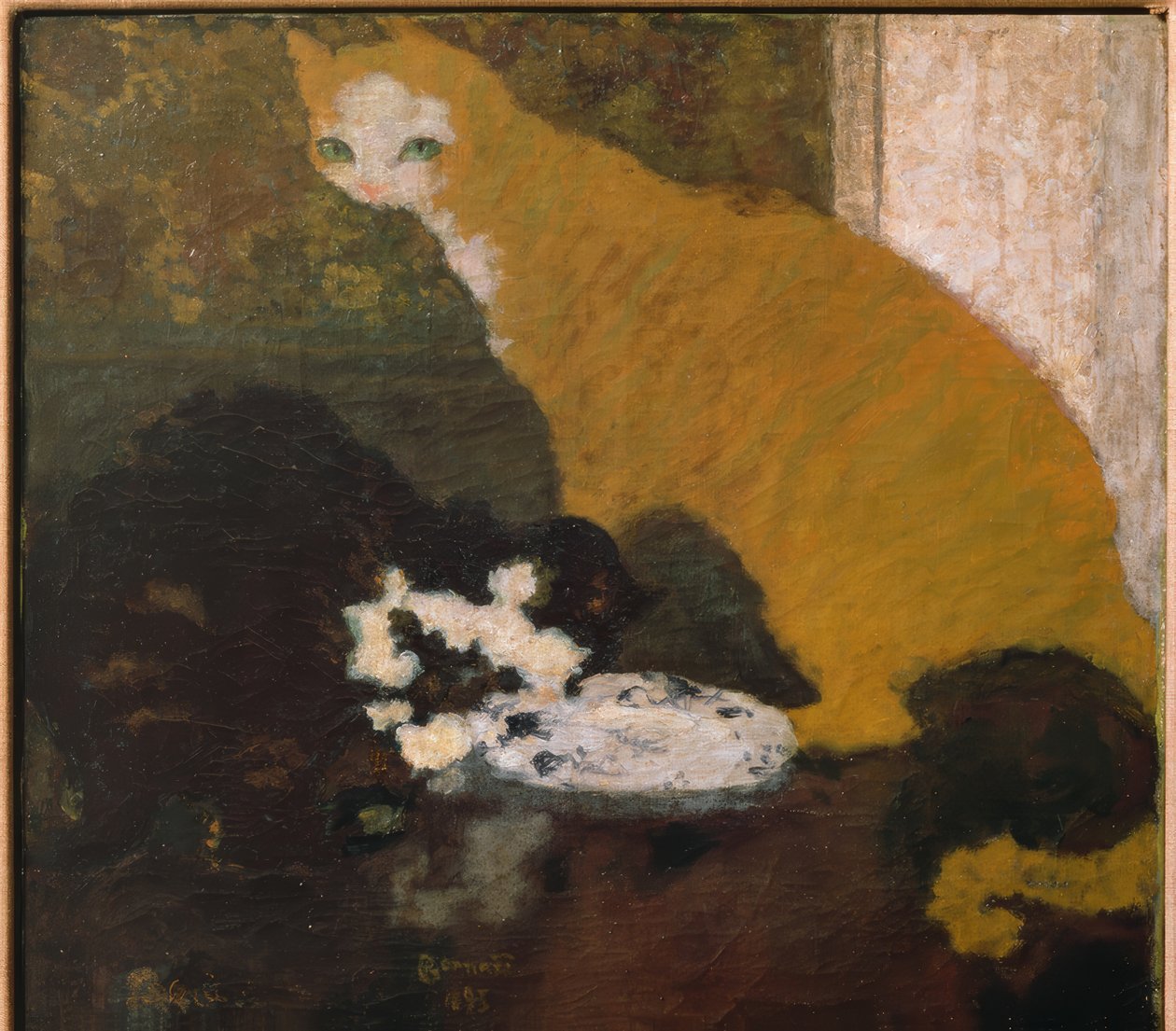 The Cats by Pierre Bonnard