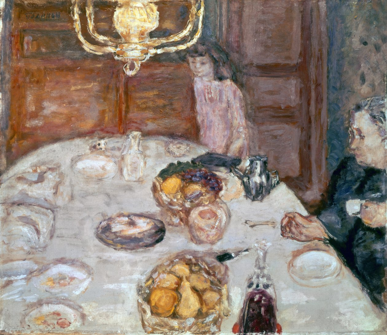 The Luncheon by Pierre Bonnard