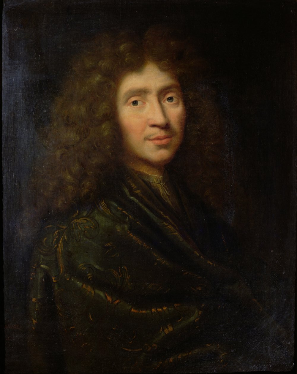 Portrait of Moliere by Pierre Mignard