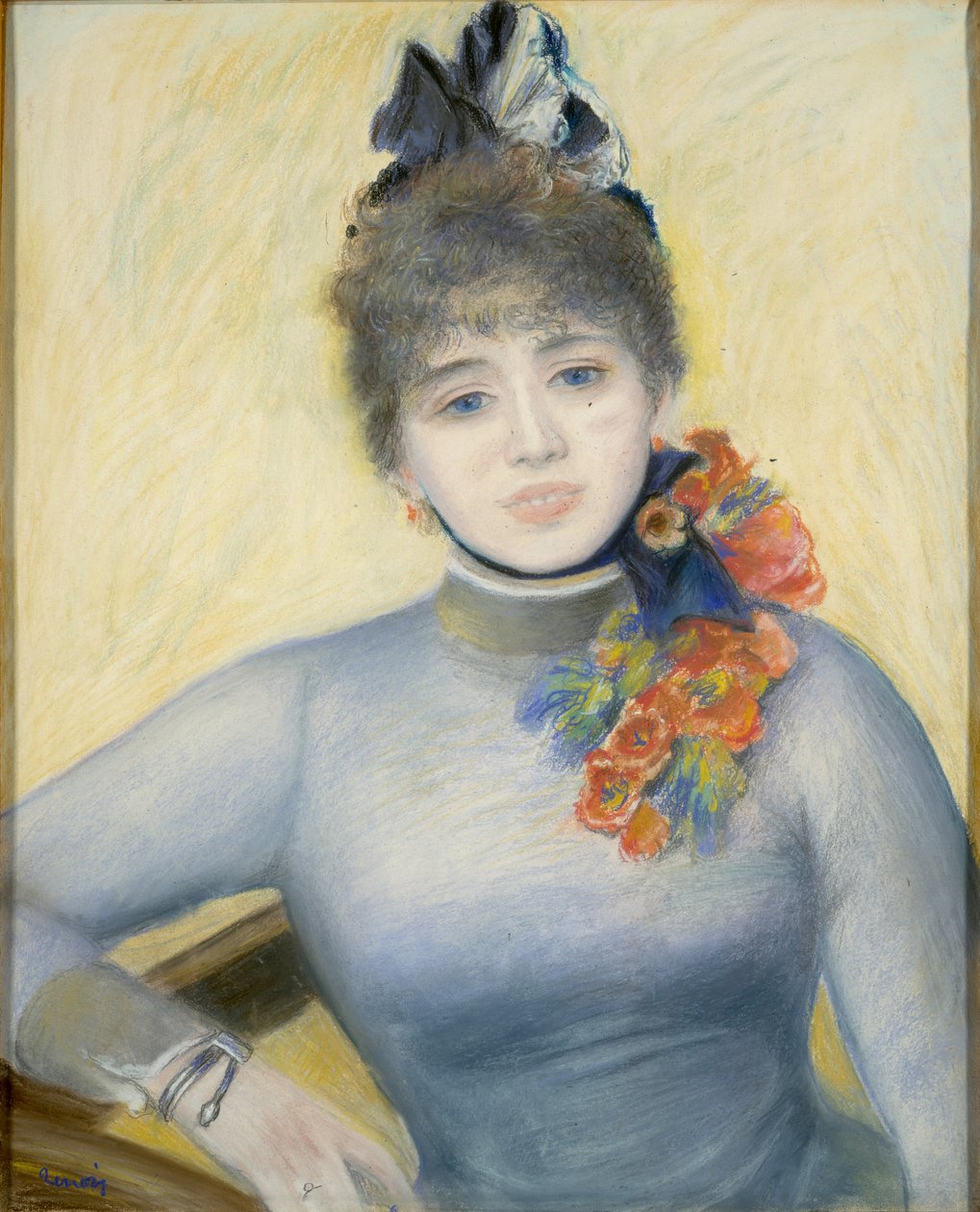 Caroline Rémy Séverine by Pierre Auguste Renoir