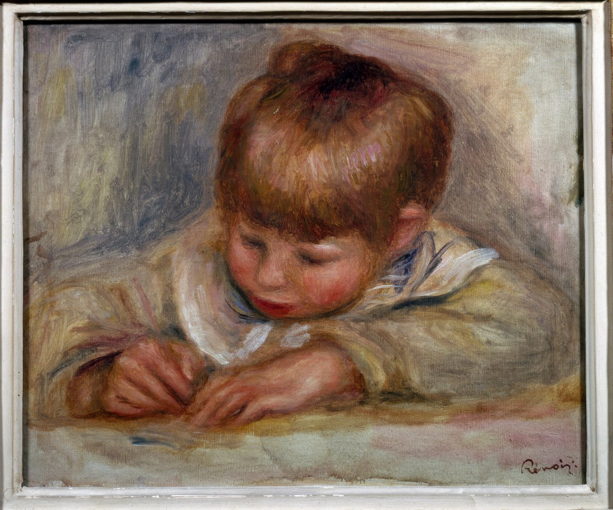 Coco Writer by Pierre Auguste Renoir