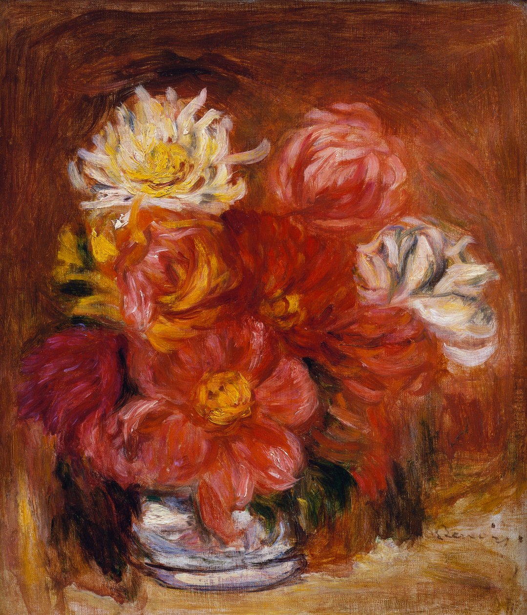 Dahlia by Pierre Auguste Renoir