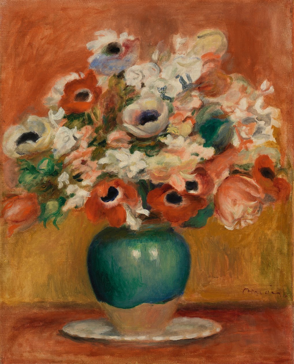 Flowers by Pierre Auguste Renoir