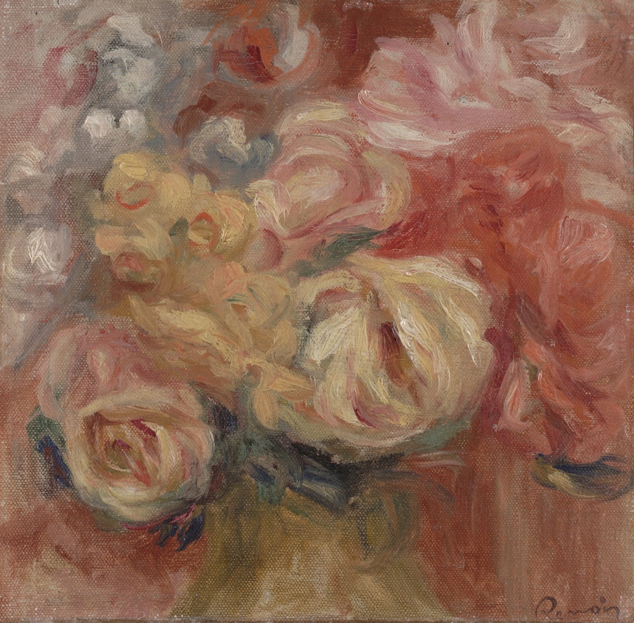 Flowers by Pierre Auguste Renoir