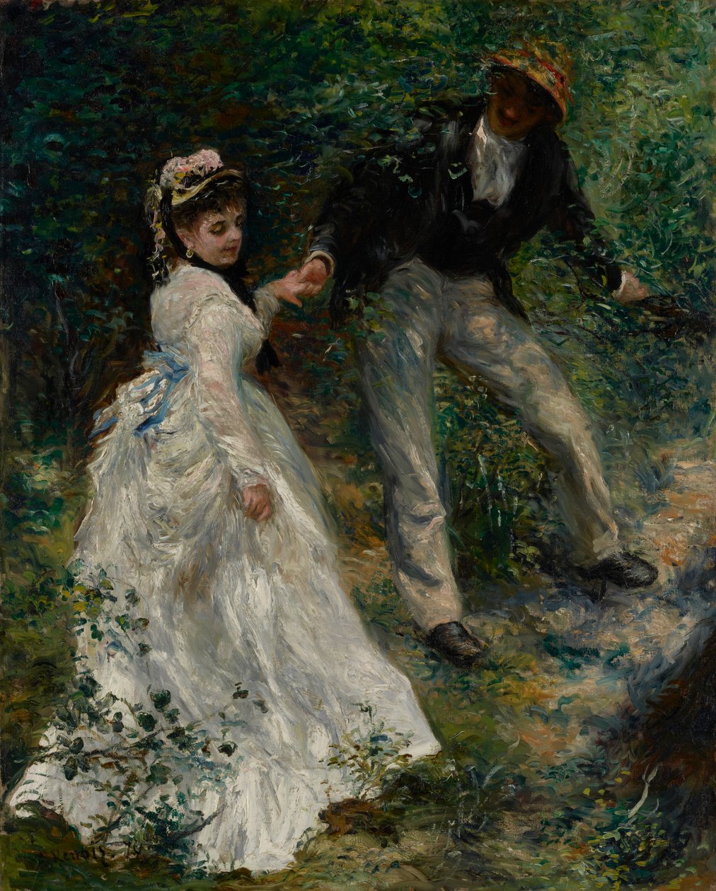 The Walk by Pierre Auguste Renoir