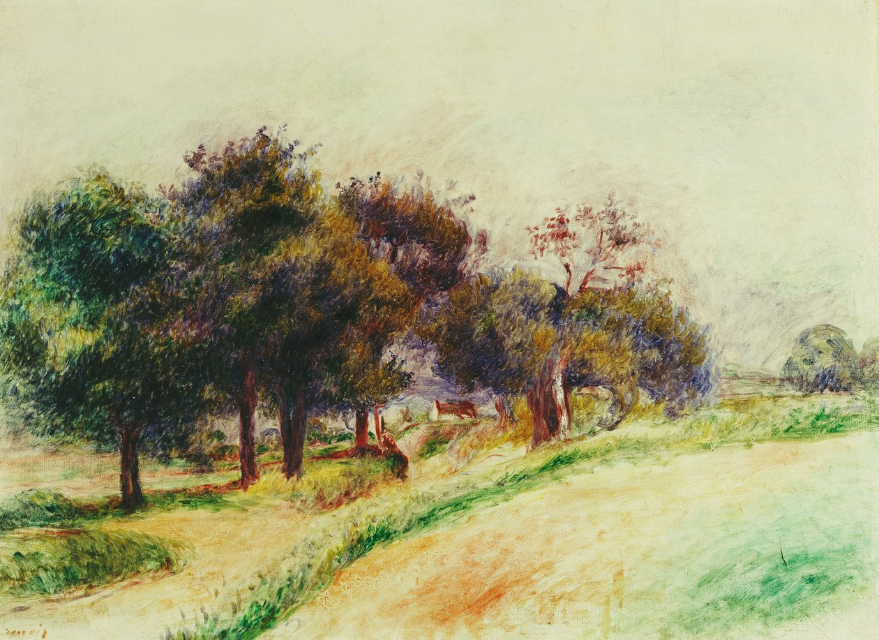 Landscape by Pierre Auguste Renoir