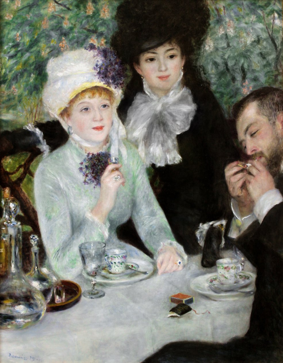 The End of Luncheon by Pierre Auguste Renoir