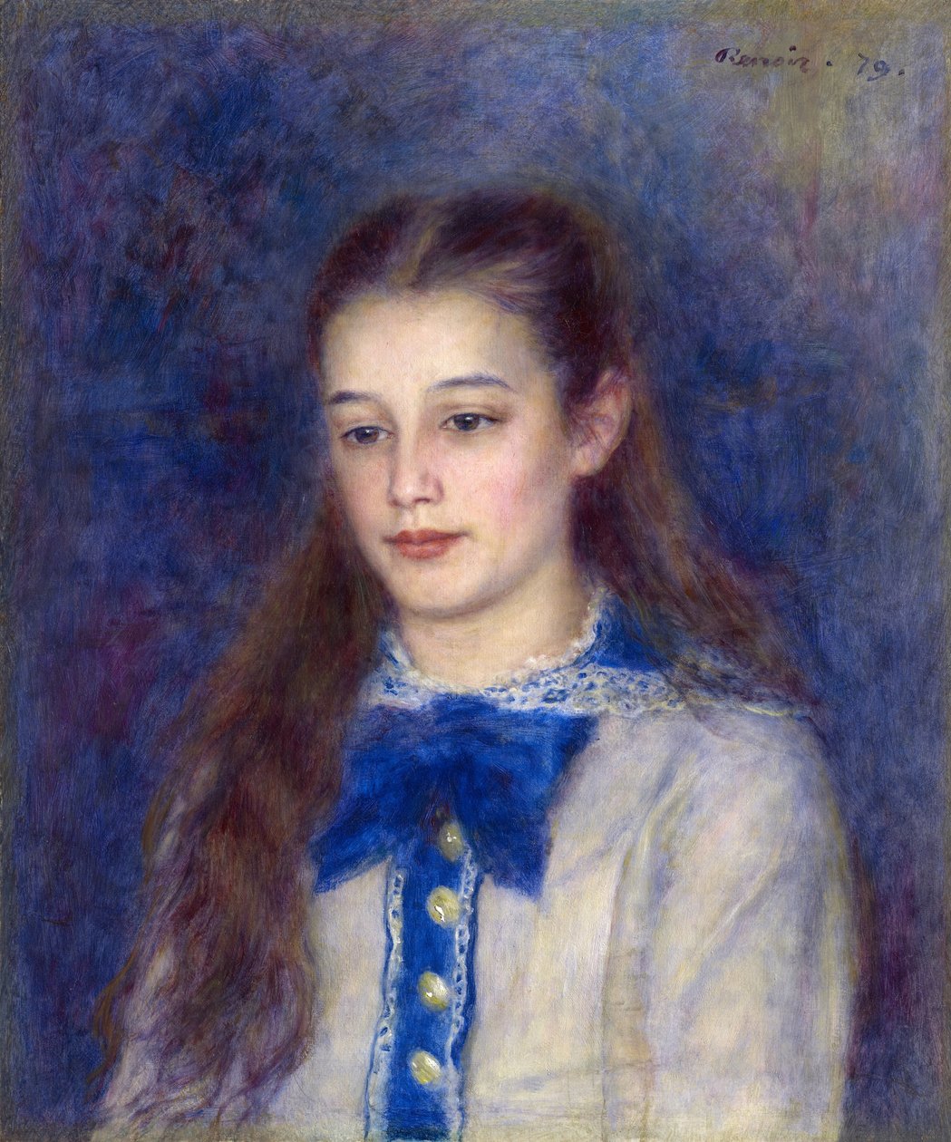 Thérèse Berard, 1879 by Pierre Auguste Renoir