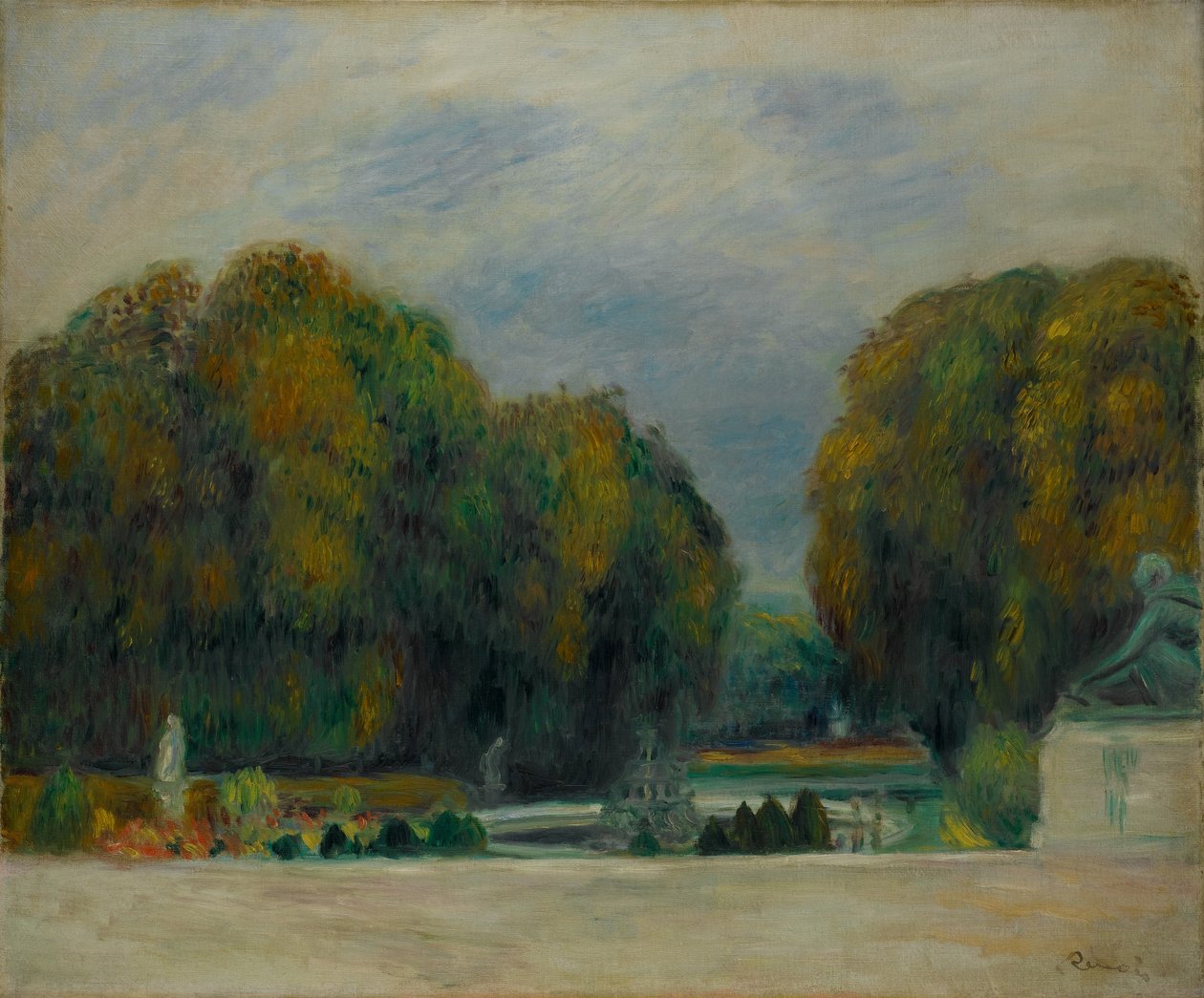 Versailles by Pierre Auguste Renoir