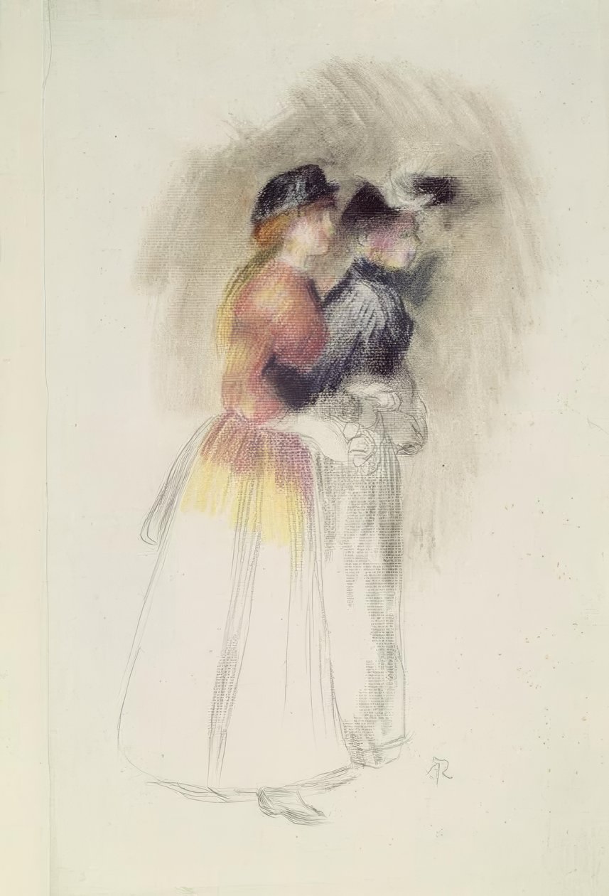 Two Women by Pierre Auguste Renoir