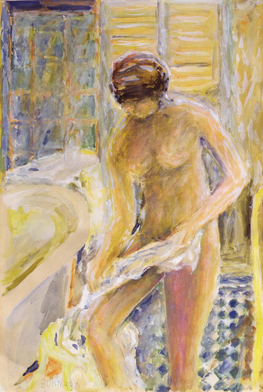After the Bath by Pierre Bonnard