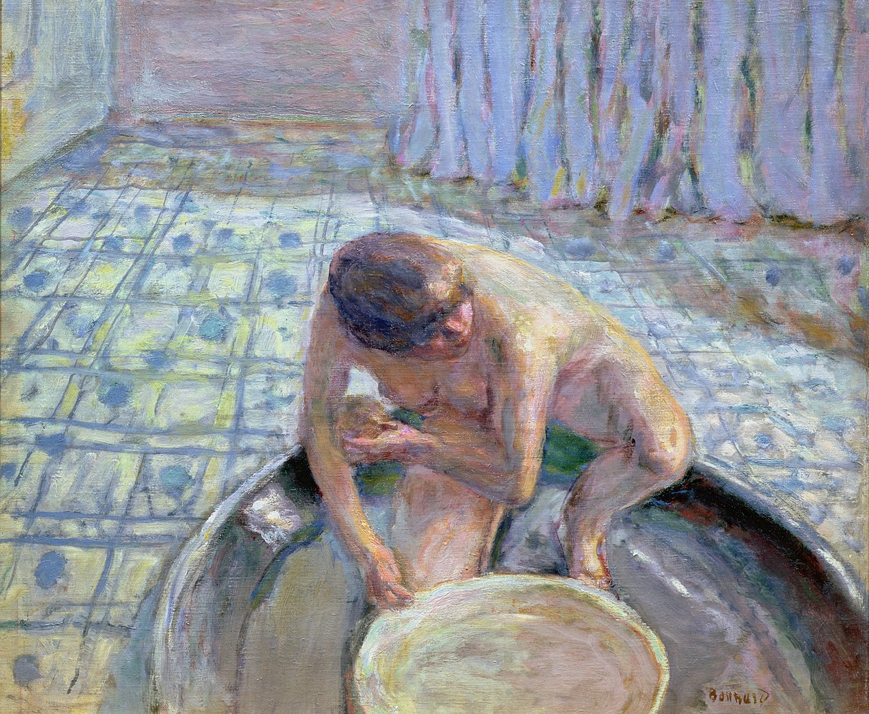 Blue Harmony by Pierre Bonnard