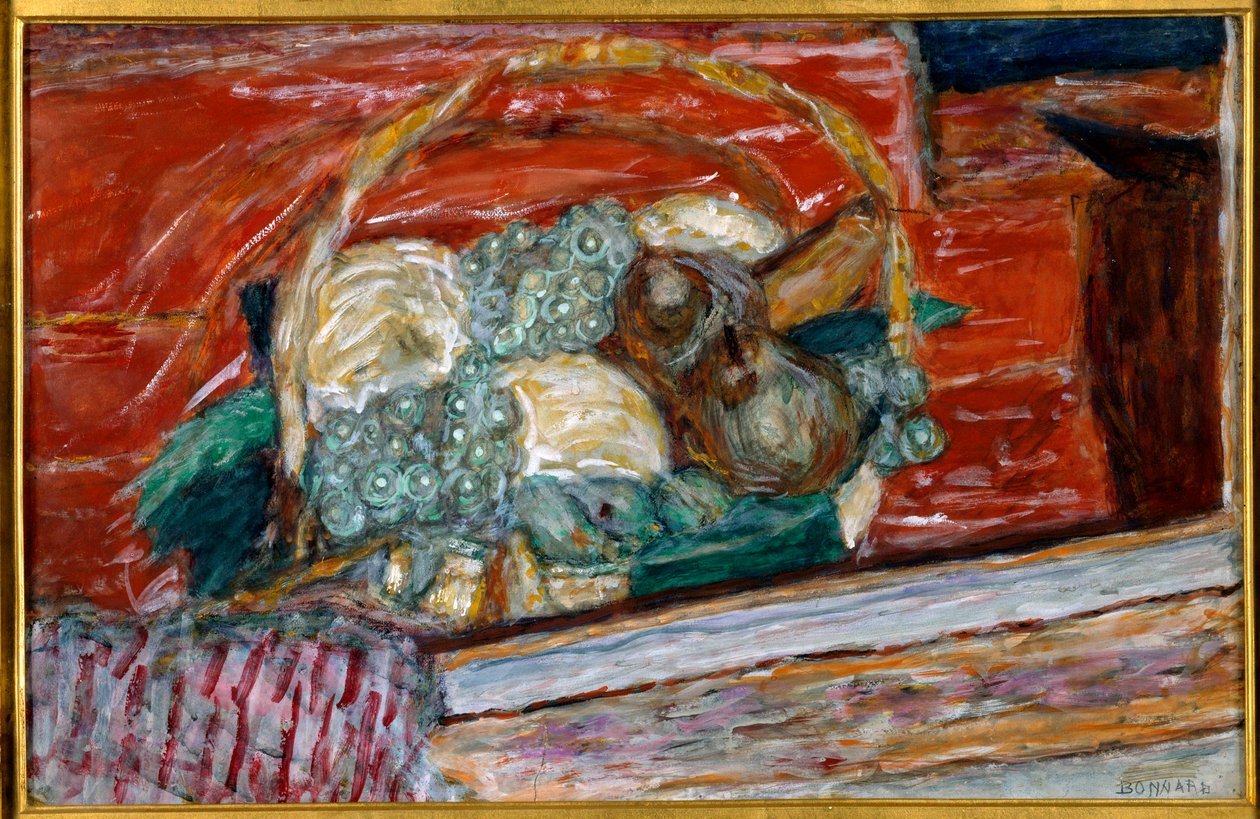 Fruit Basket by Pierre Bonnard